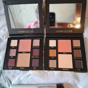 LAURA GELLER The Best Dressed Face Palette/The Hostess Face Palette + BlushBrush